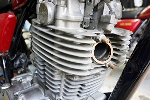 Amazon.co.jp: SRカスタムパーツ SR400 SR500 エキパイガスケット1個
