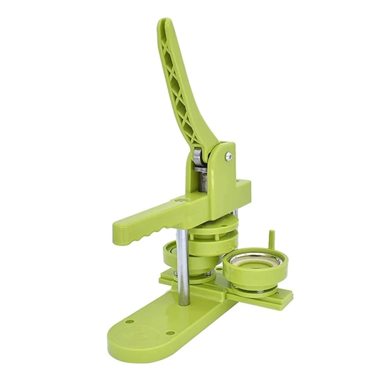 Distintivo Pin Button Maker Machine Distintivi Fai da Te Set 25MM-58MM Button Punch Press Maker Machine Button Parts + Circle Cutter(32MM Set Sliding)