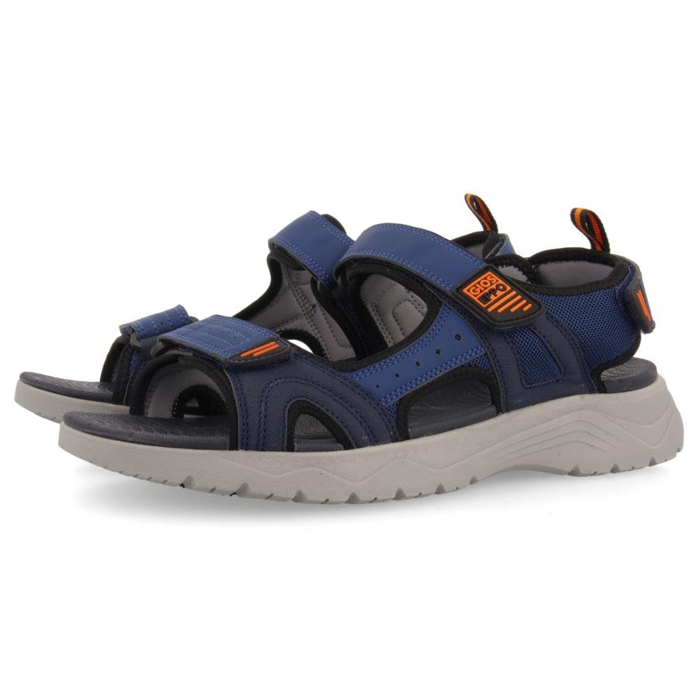 GIOSEPPO METKOVIC, Men's Flip Flops, Navy, 45 EU, navy, 10.5 UK