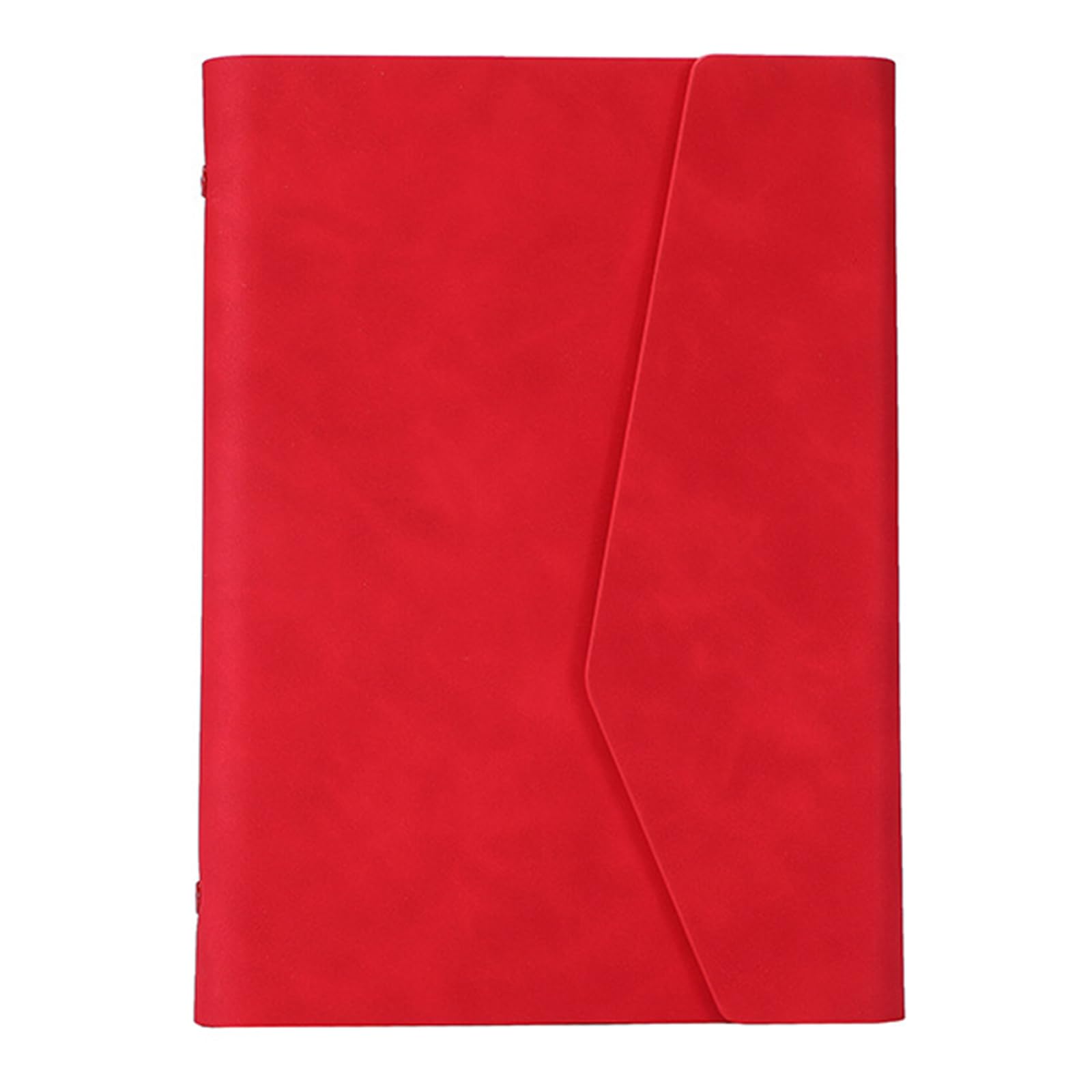 BWANGIAO Magnetic Closure Notebook With 6 Rings PU Leather Binder Cover 80 Sheets Hardcover Journal For Writing Note Taking