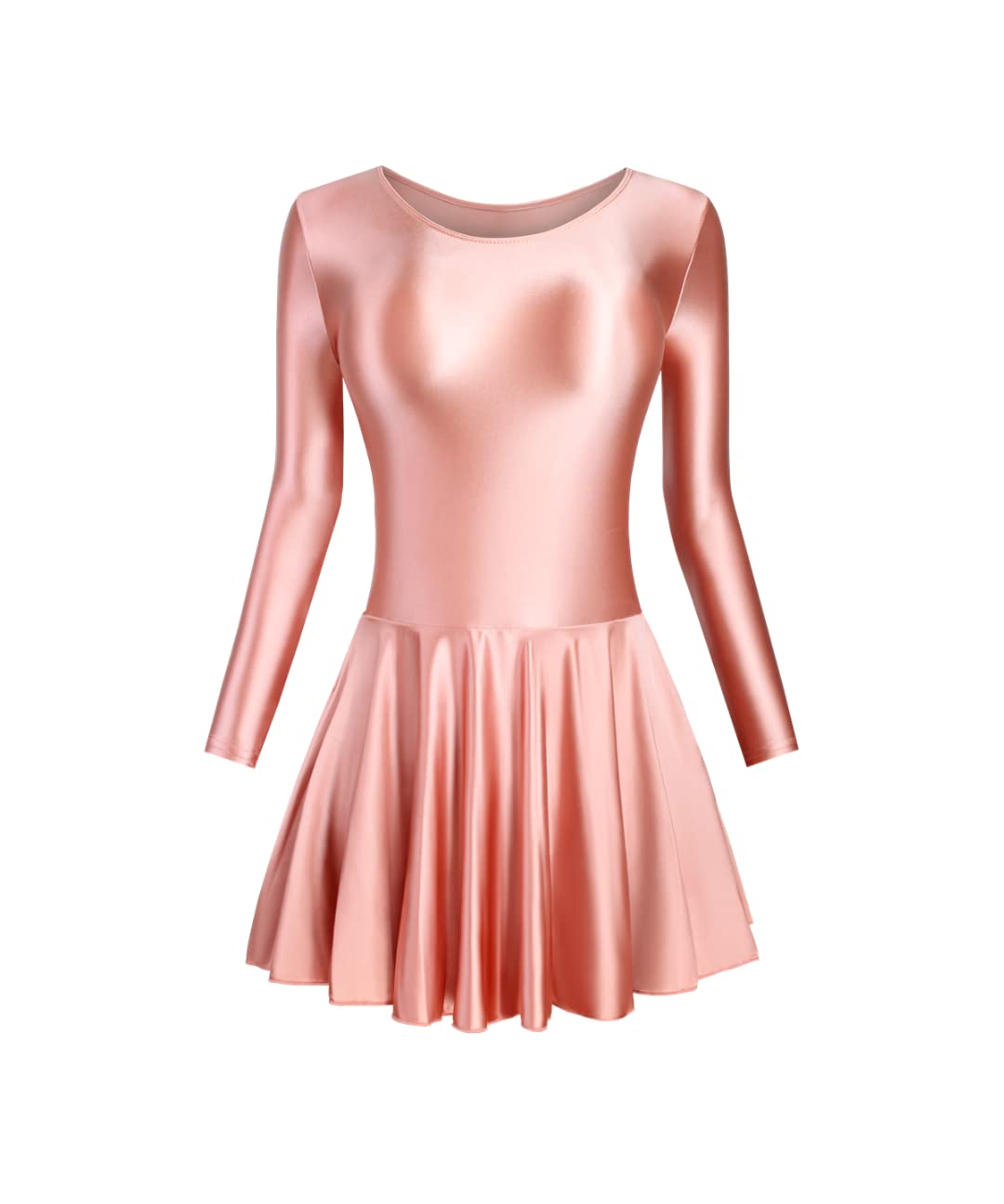 Amazon.co.jp: MJINM バレエドレス ダンススカート レディース超光沢