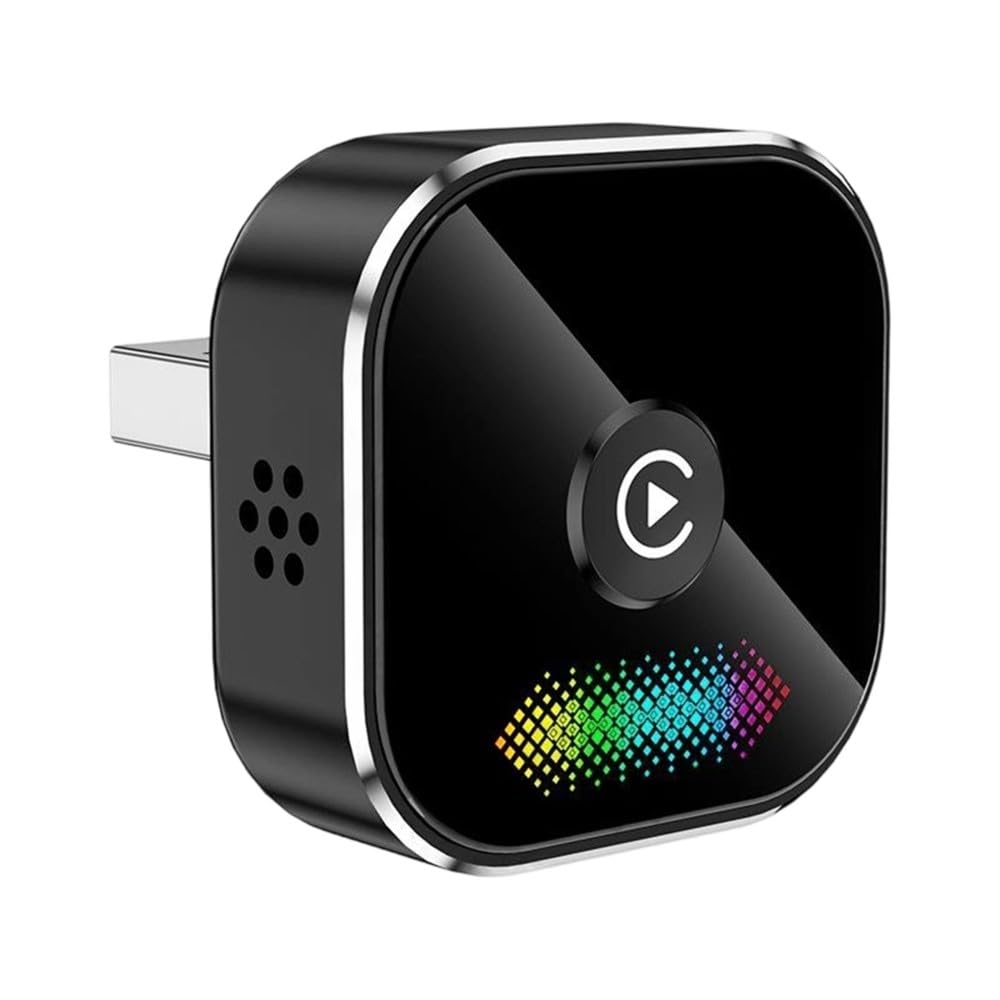 Adaptador USB 2en1 Wireless Carplay Android Auto conmutable para sistemas Android e iOS 8