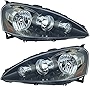 1A Auto Headlights Headlamps Left & Right Pair Set for 05-06 Acura RSX