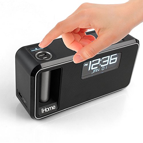 Ihome Ikn105Bc Dual Charging Bluetooth Stereo Alarm Clock Radio/Speakerphone With Nfc, Removable Power #TOP1