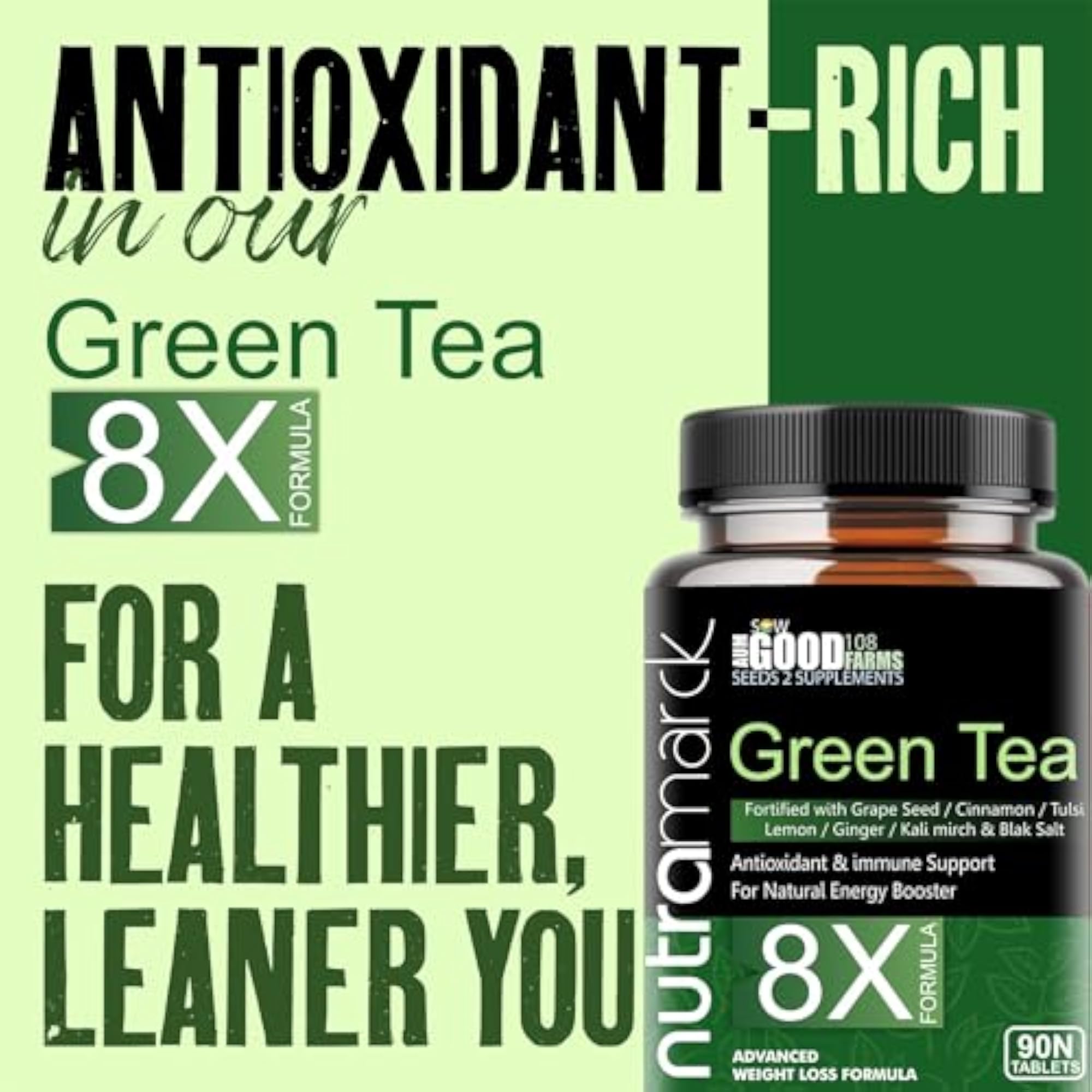 NutraMarck Tea Tablet Weight Management & Detox Formula