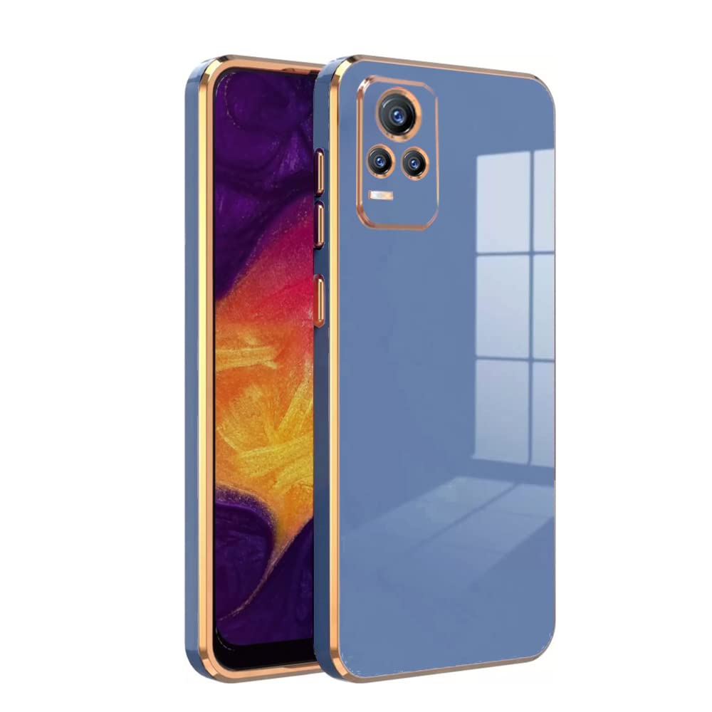 KARWAN®️ Luxury 6D Chrome Back Cover Case Compatible for Vivo V20 4G |Slim Shockproof Soft TPU | Raised Lips Protection | Camera Protection | Stylish Back Case and Cover | -Blue (B0BSV7R3XN) Amazon Price History, Amazon Price Tracker