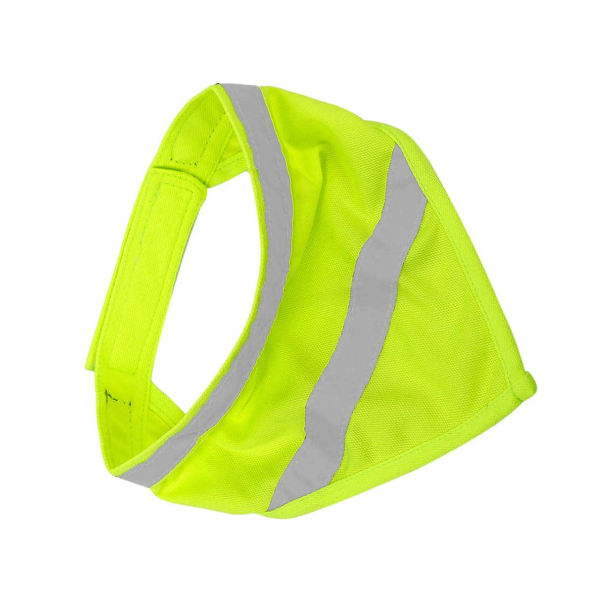Yardwe Reflective Dog Bandana High Visibility Pet Scarf for Night Walking Safety Adjustable Large Puppy Accessory