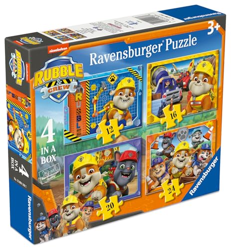 Ravensburger Puzzle Rubble & Crew Puzzle Enfants Carton Paw Patrol - vue 4