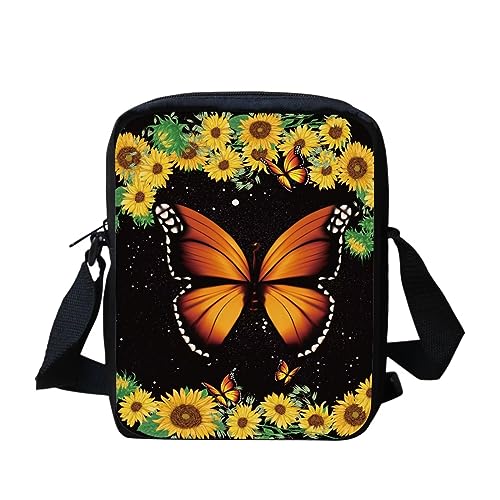 GIFTPUZZ Small Messenger Bags Womens Mini Schoolbag Shoulder Bag Phone Pouch