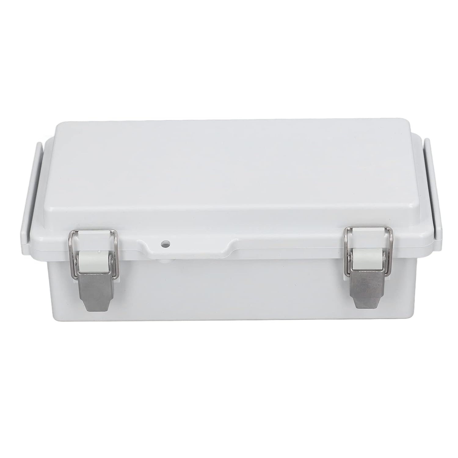 AUNMAS IP67 Water Proof Electrical Box 8" x 4" x 3" (200x100x70mm) with Mounting Brackets, Outdoor Junction Enclosure for DIY Electronics, Garden and Harsh Environments