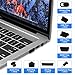 QFGasre USB Port Cover Dust Plugs Silicone USB Port Protect Caps Charging Ports Covers Cleaning Kit Anti Dust Cover for Computer Camera, USBC, RJ45, SD, Headphones, Audio Ports 8 Types 40pcs
