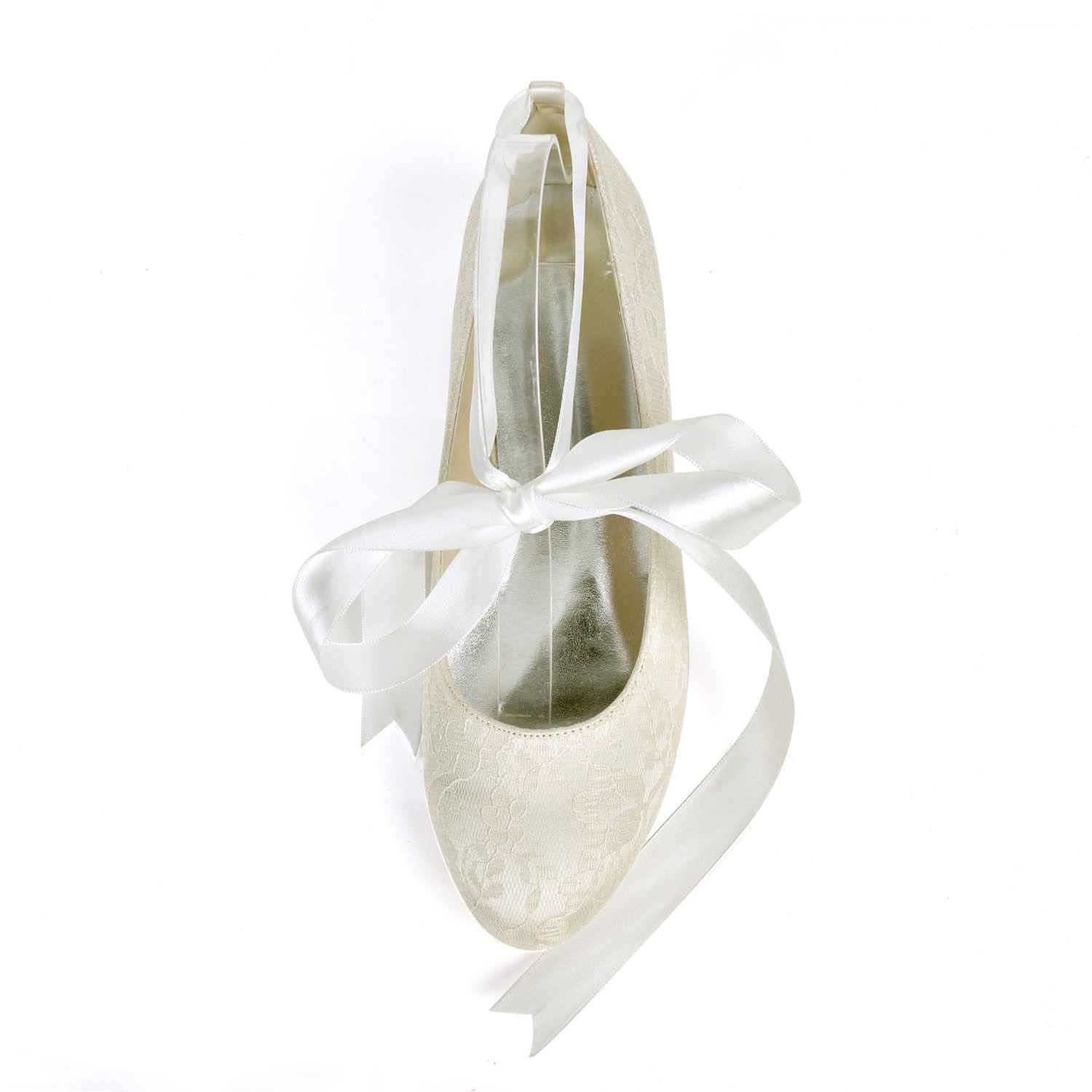 Frauen Ballett-Flatschuhe Strick-Dress-Schuhe mit rundem Zeh Slip-On Ballerina-Walking-Flats für Frauen Niedrige Keilabsatz Komfortabel Soft