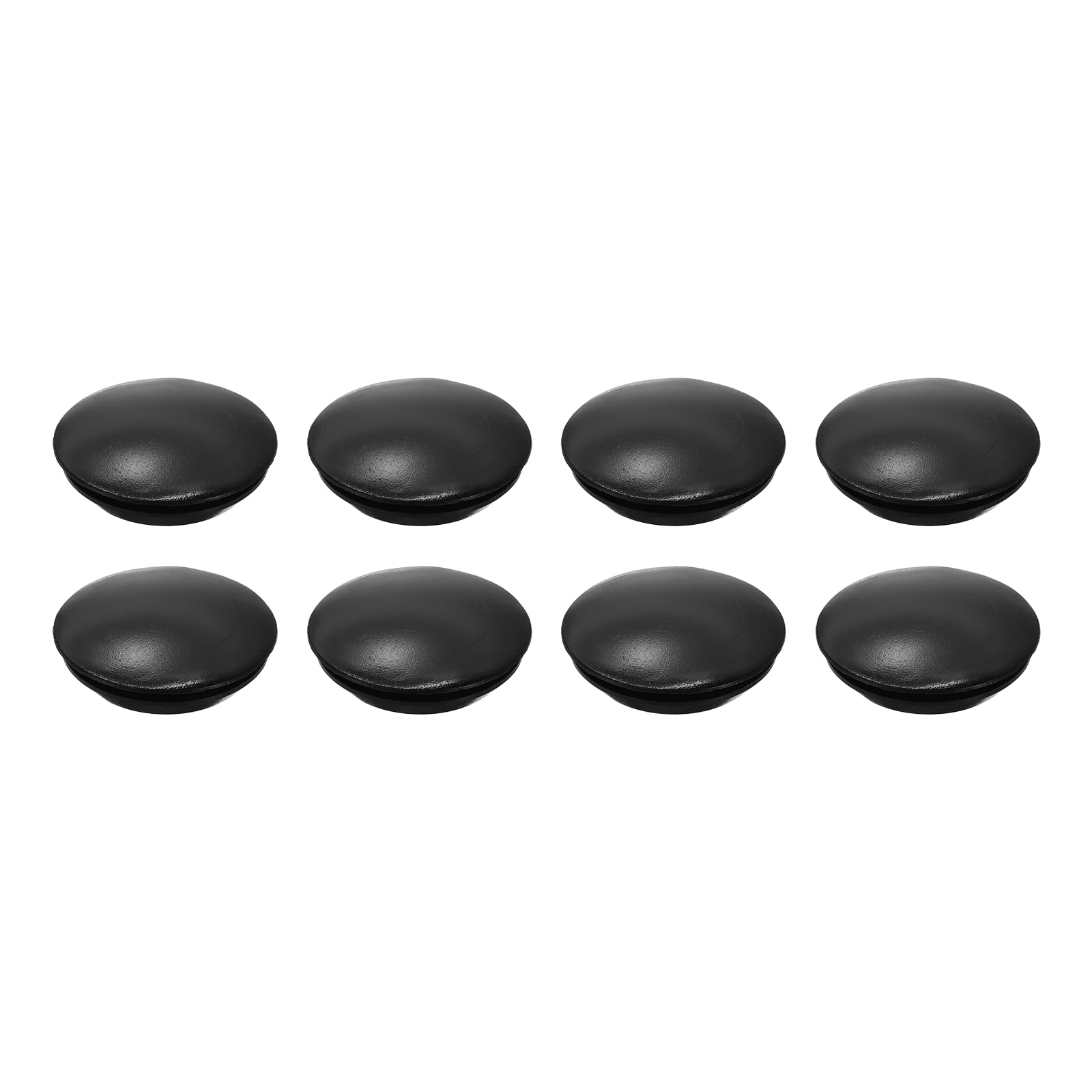 Produktbild von 25x Silikonstopfen 8 Mm Loch – Rund, Weiß, Wiederverwendbar, Wasserdicht, Für Rohre & Ausrüstung