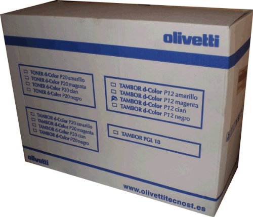 Tambour Noir Olivetti B0459 pour corriger les traces de lignes sur vos cycles d'impression