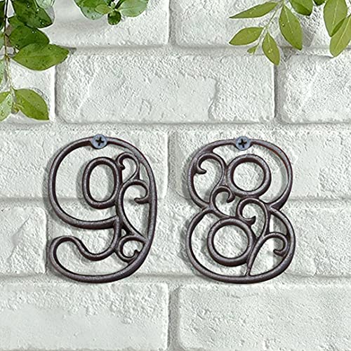 Zayookey Metal Numbers Numeri Civici in Ferro