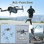 Super Enduring Brushless Motor Drone with 84 Mins Super Long Flight Time, Drone with 4K HD Camera for Beginners, CHUBORY A77 WiFi FPV Quadcopter, Follow Me, Auto Hover, Carrying Case, 3 Batteries - Image 5