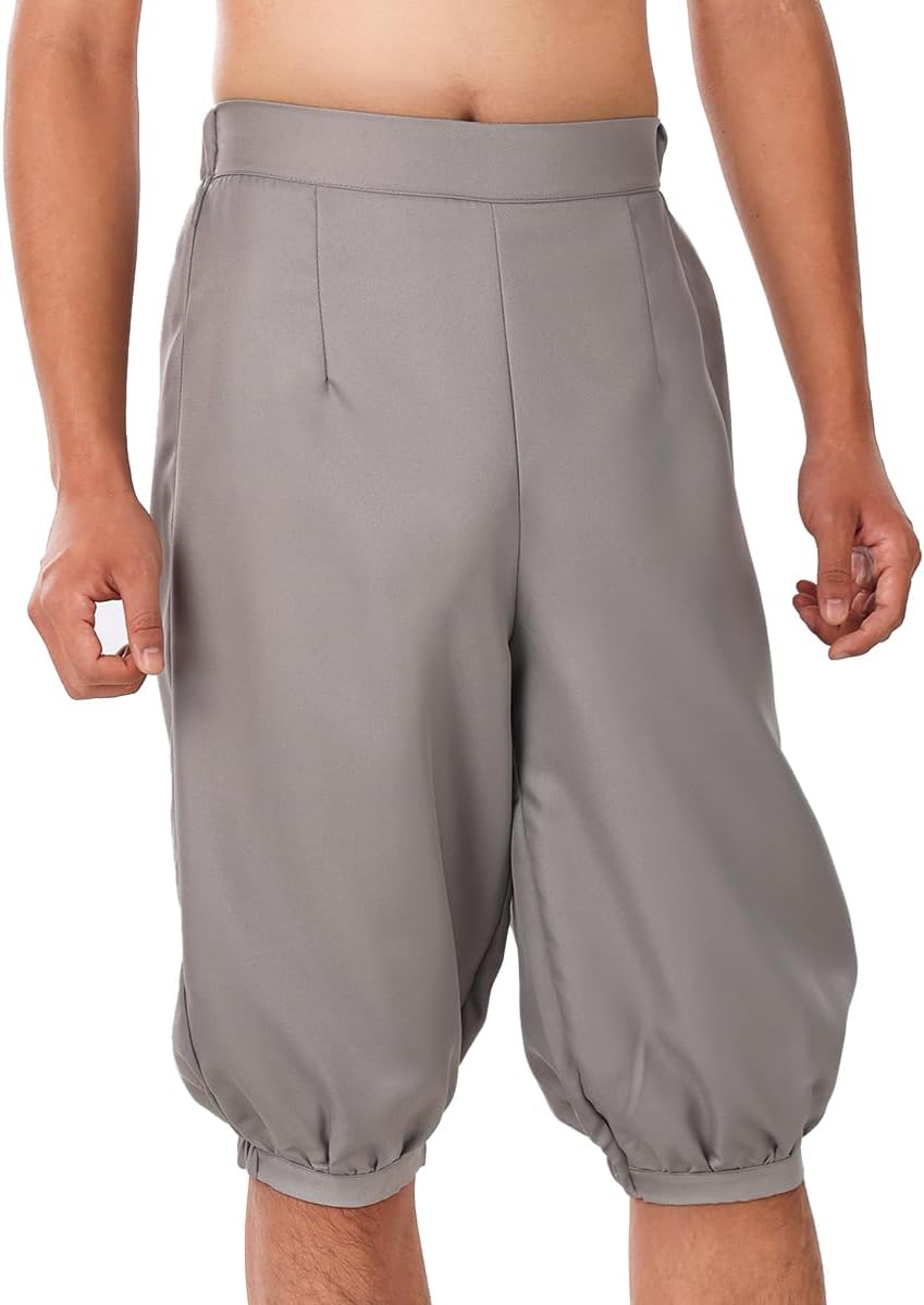 BLESSUME Medieval Mens Pants Colonial Knicker Pants Socks Shoe Covers - Image 3