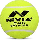 Nivia Cricket Heavy Tennis Balls Two Dozen Value Pack (Yellow)