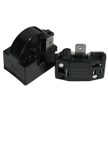 Miniatura 2 de QP2-4R7 Relé de arranque PTC para refrigerador de 1 pin y protector de sobrecarga de refrigerador 6750C-0005P para compresor de refrigerador LG, 2