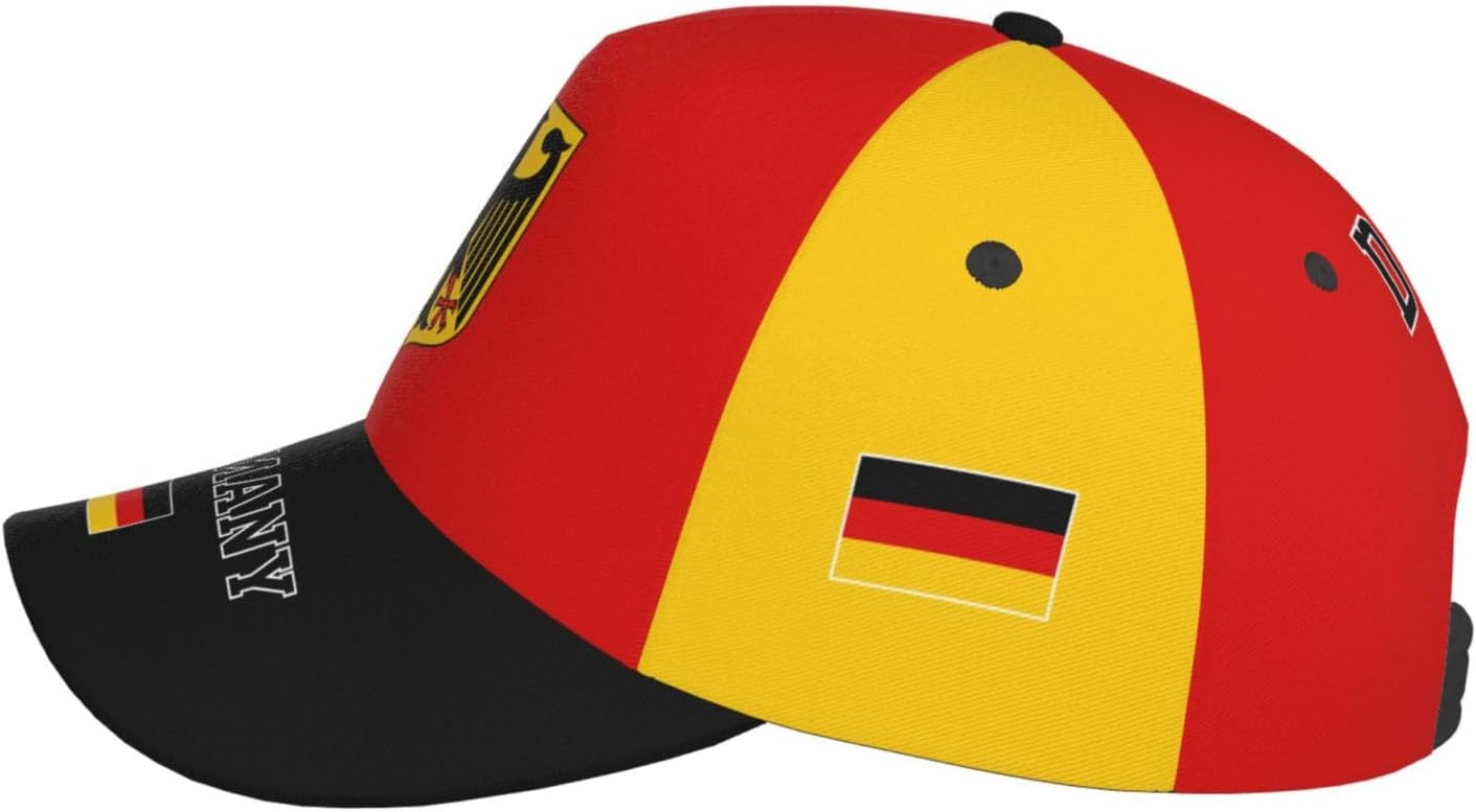 National Flags Baseball Cap for Men Women, Fashion Adjustable Sun Protection Visor Caps Trucker Hat Patriotic Caps