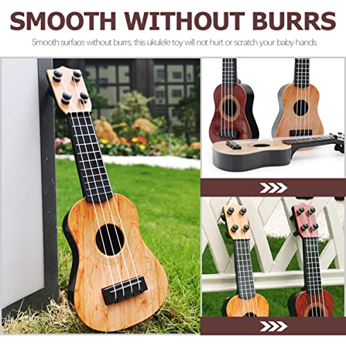jojofuny 5 pièces Mini ukulélé jouet musical instrument modèle ukulélé ukulélé instruments jouets enfants ukulélé… - Les Beatles, Paul McCartney, John Lennon, RIngo Starr, George Harrison jojofuny 5 pièces Mini ukulélé jouet musical instrument modèle ukulélé ukulélé instruments jouets enfants ukulélé… – Image 6