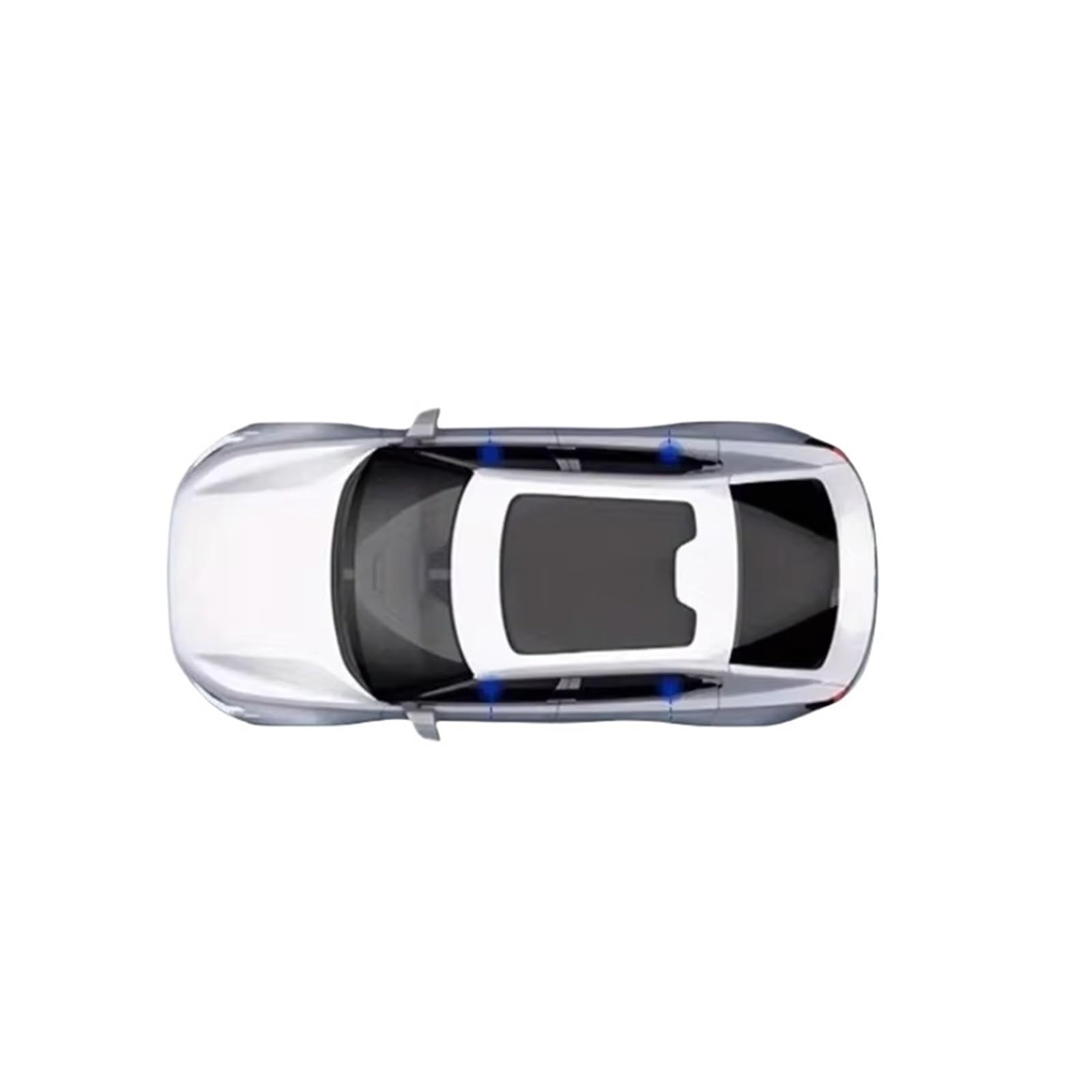 Protector Solar para Parabrisas Parasol Opaco para Parabrisas Protector Solar para Coche Cubiertas para Sombrilla Parte Delantera Y Trasera Magnética Verano(4pc - Side Windows)