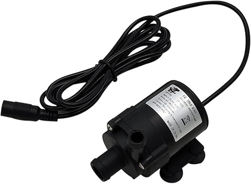 Mini Power Bomba pequeña 12V 24V Micro Bomba de agua sumergible 650LH Bomba solar de fontanería ultra silenciosa (voltaje 24V)