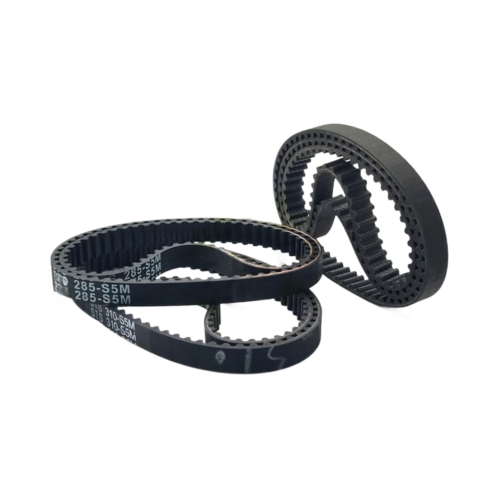 S5M Caucho Correa dentada Ancho 10-30mm Longitud 630-695mm(25mm; 640mm-S5M-(128Teeth); 3pcs)
