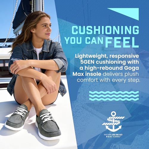 Image of Skechers Women's Go Walk Lite Isla Boat Shoe