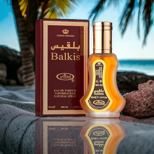 BALKIS - Eau de Parfum for Women – 35ML | Luxurious Woody & Earthy Fragrance | Elegant, Long-Lasting Perfume for Daily Wear & Special Occasions.