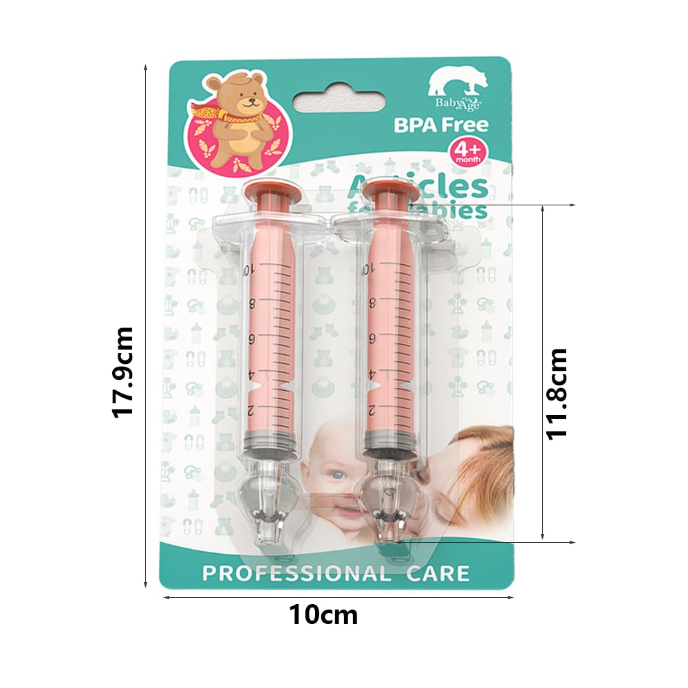 Irrigateur Nasal, 2Pcs Mouché-Bébé Irrigateur Nasal, 10ml Irrigateur Nasal Manuel, Professionnelle Irrigateur Nasal Nettoyant, Portable et Réutilisable