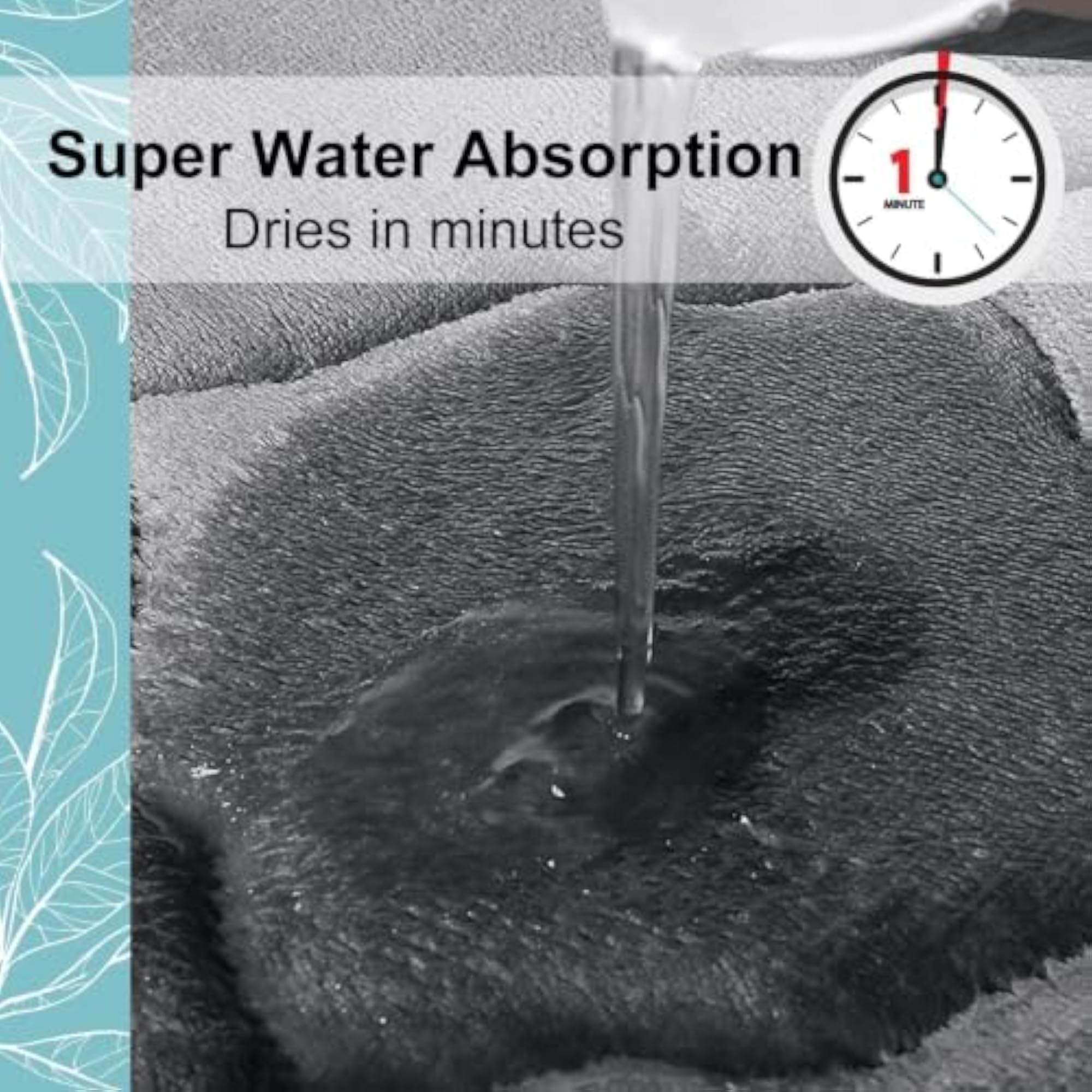 Ultra Soft Pebble Design Super Absorbent Bath Mat