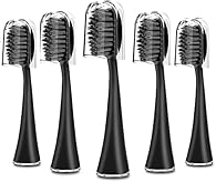 These Replacement toothbrush head are ONLY compatible with BURST Electric Toothbrush Adult Black; With the interdental cut design for reaching in between your teeth for thorough cleaning of gums and hard-to-reach areas, remove 10x more plaque than a ...