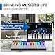 Gemini Sound PianoProdigy – Beleuchtete 24er Bluetooth-Tastatur – Tragbares und erweiterbares Piano für angehende Musiker – MIDI-Funk-Controller für iOS/Android-Geräte (erfordert eine App)