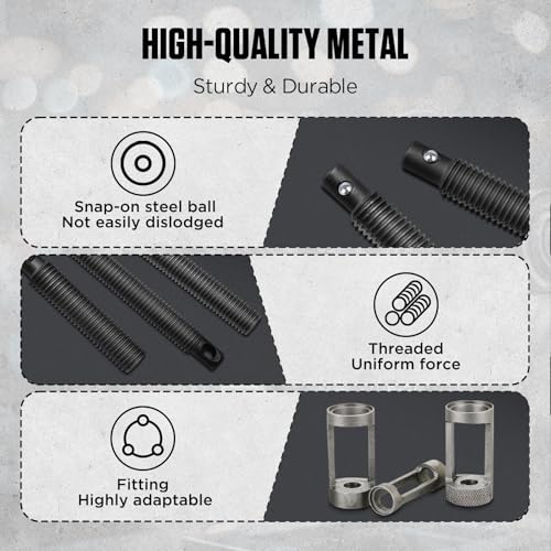 VKALTUL Valve Spring Compressor Tool with C Clamp Crimp Thread Driven Joints for Car Motorcycle Automotive Engine Equipment - Image 5