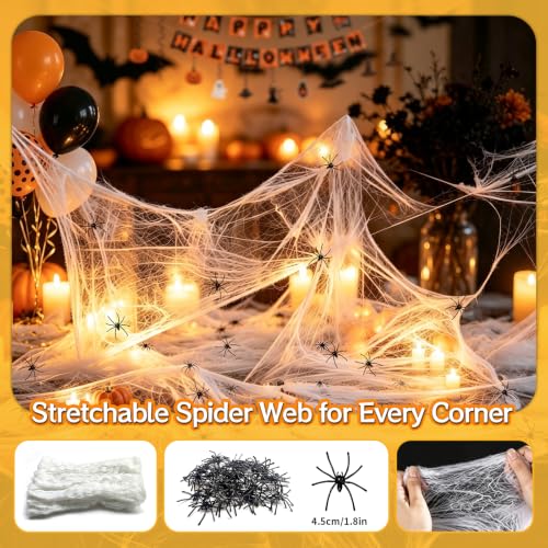 99Pcs Halloween Decorations Indoor Set, Fireplace Scarf for Party Decor - image 4