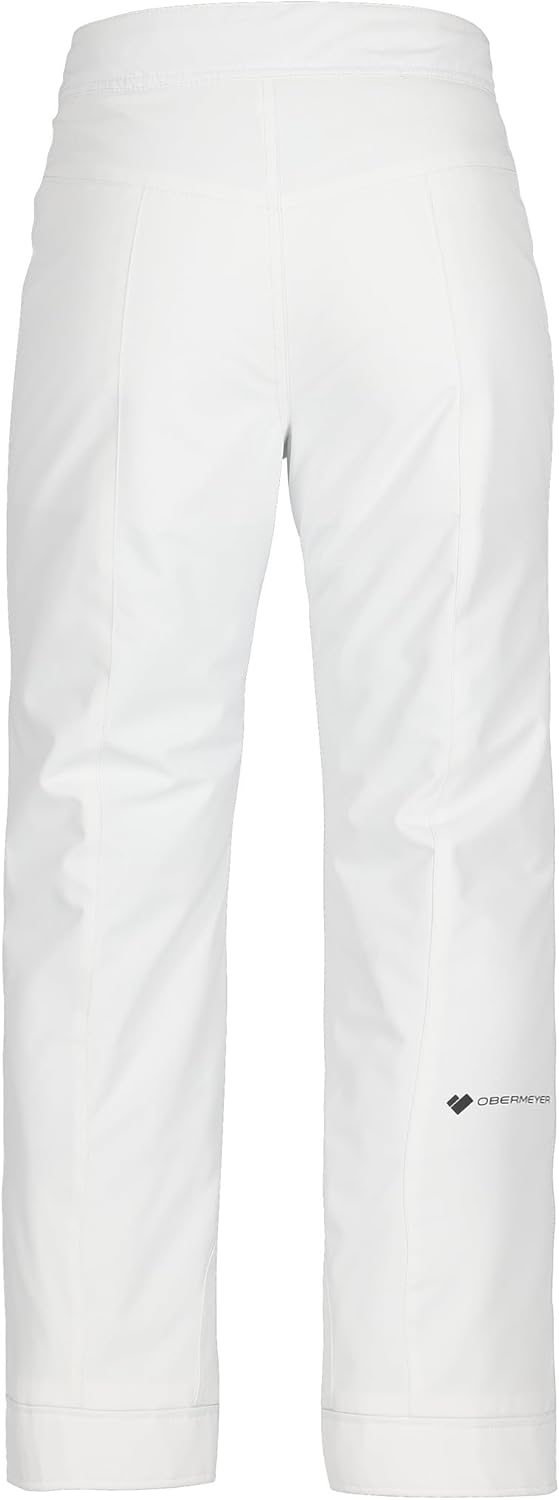 Obermeyer Girl's Brooke Pants (Little Kids/Big Kids) White XS (6-7 Little Kid)
