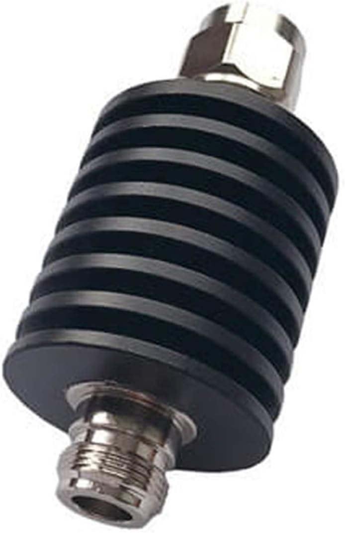 RF Coaxial Fixed Attenuator Frequency 25W 30W DC-3GHz 4GHz Attenuation Accessories(N M to N F 25W 4G,40DB)