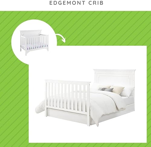 Miniatura 6 de Dorel Living - Kit de conversión de tamaño completo para cuna de bebé Relax  Múltiples acabados disponibles (blanco, opción 1)