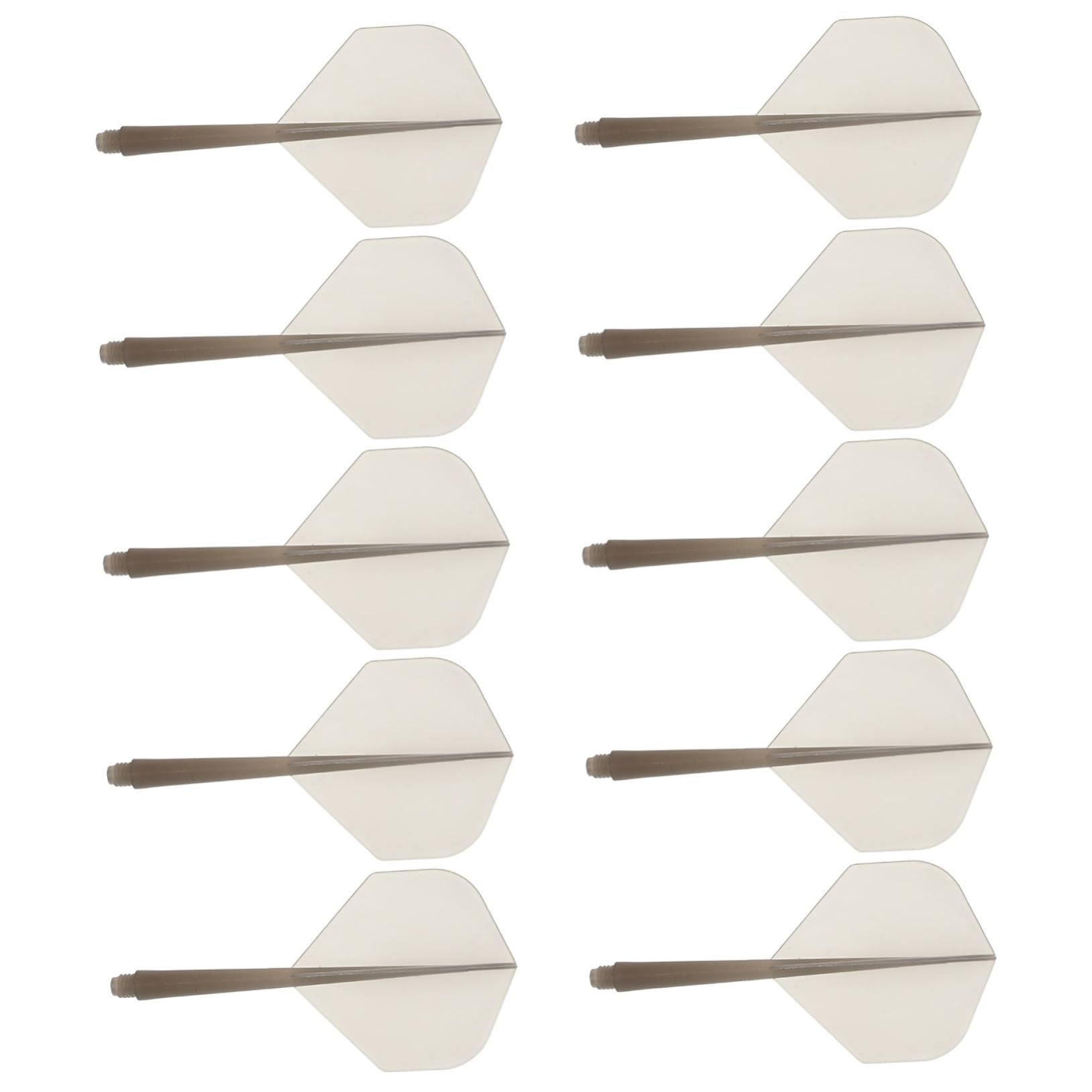 Happyyami Stable Shafts 75% Transparency Plastic 10pcs Replaceable Supplies Tail Wings Easy Assembly