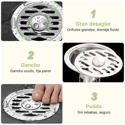 Coladeras para baño 2 pulgadas 25 Imagen adicional