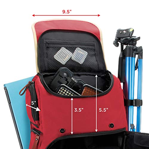 Mochila para cámara profesional para DSLR y laptop 15.6" miniatura 6