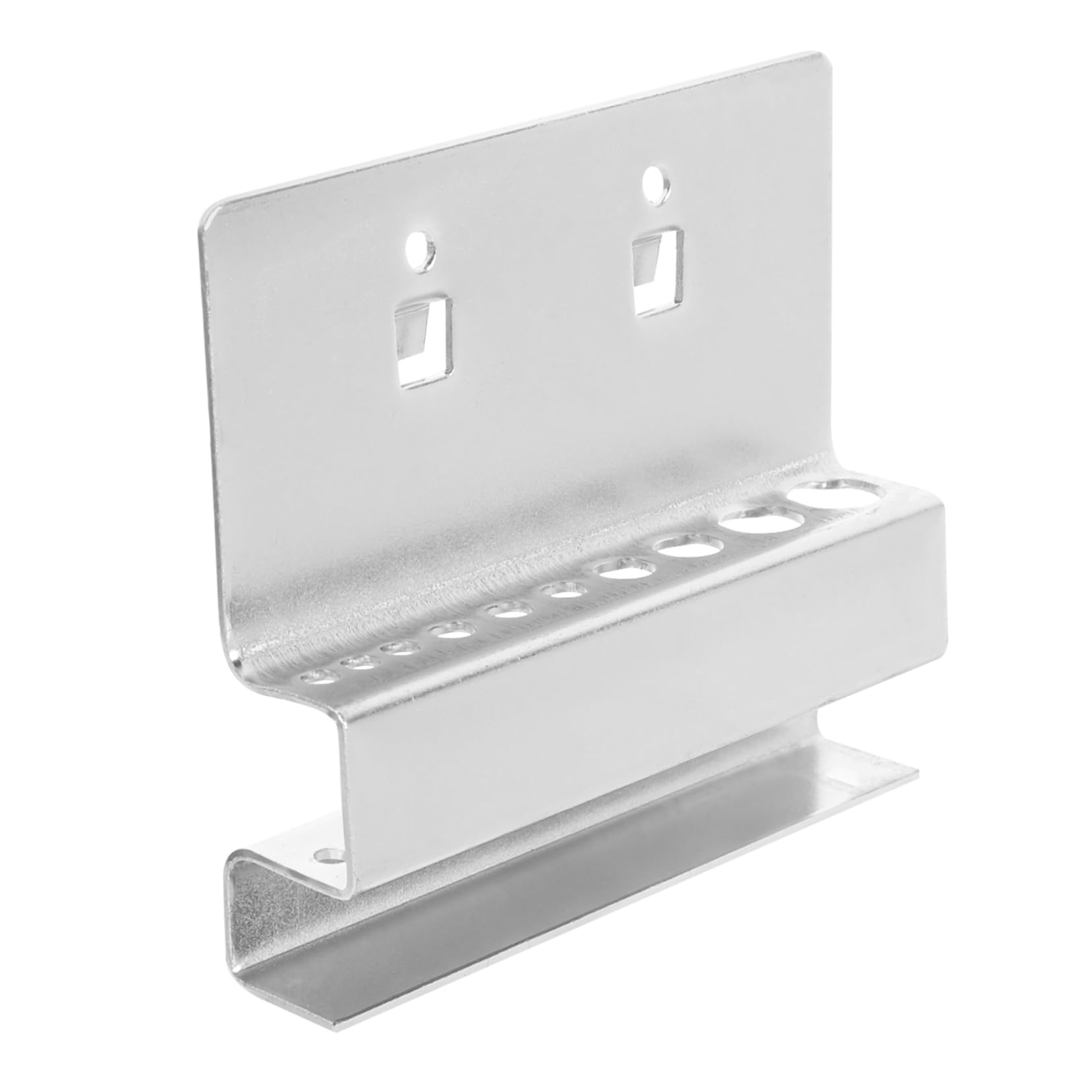 Garneck Pegboard Desk Organizer Steel Tool Holder Key Rack Easy Install Tool Wall Mount