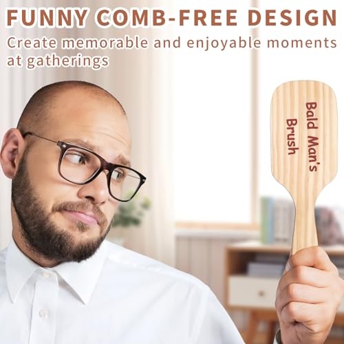 The Hilarious Bald Man Comb (2-Pack) – The Ultimate Gag Gift for Him, Birthday Gifts for Him
