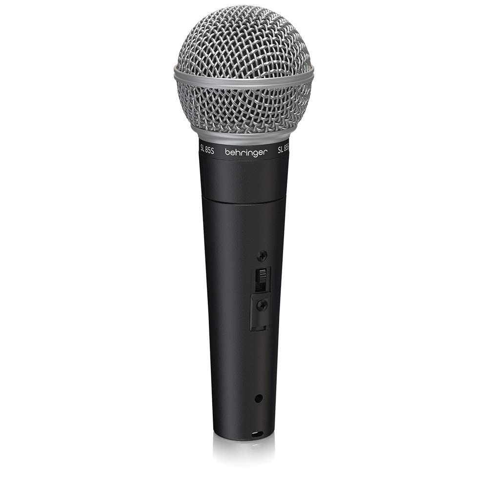 Behringer SL 85S Dynamisches Nierenmikrofon mit Schalter (Packung mit 2)