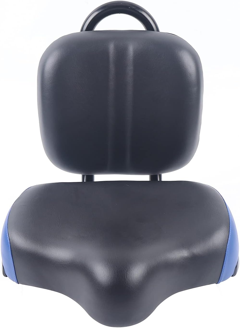 Backrest Saddle Bike Seat with Backrest, 11.5" x 9.5" Bicycle Tricycle Saddle Seat with Back Support, Oversize Comfort Saddle with Back Rest，US Stock
