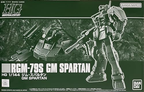 BANDAI HGUC 1/144 RGM-79S GM Spartan miniatura 1