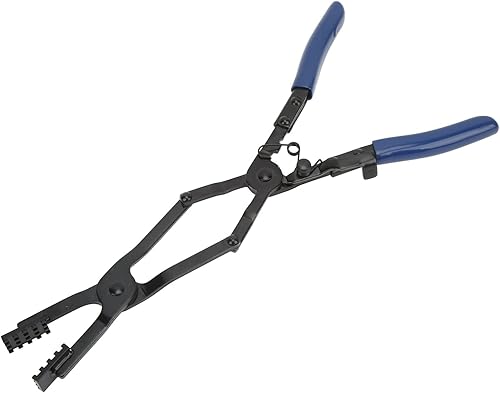 Alicates de abrazadera de manguera larga, agarre cómodo de metal universal, punta de corte cruzado, herramienta de reparación automática para