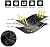 IDOXE Patio Heater Cover Waterproof with Zipper, Standup Classic Terrace Outdoor Round Heater Covers (Top Cover Only)