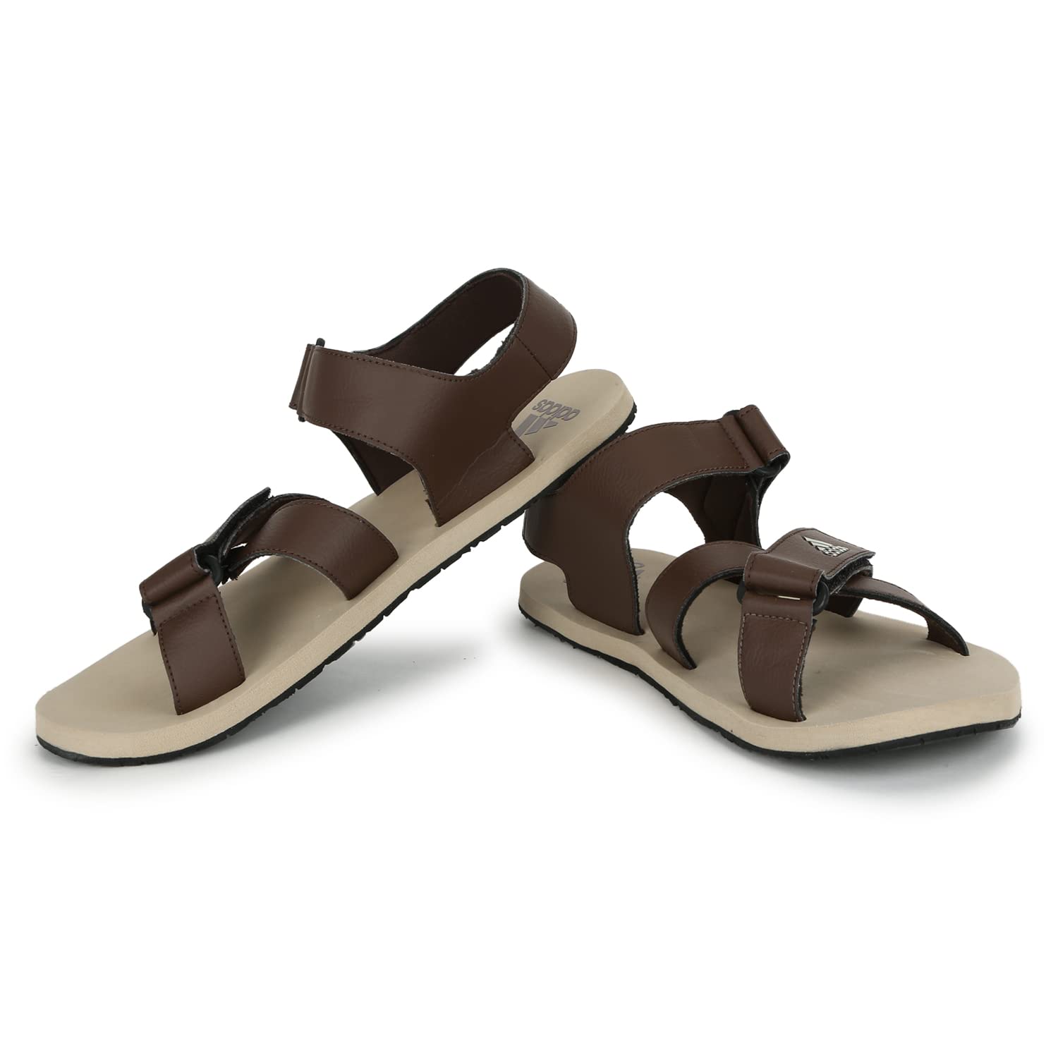 adidas Men Hengat M Synthetic Outdoor Sandal BROWN/NATBEI (UK-8) | 4064057068129 (B0B8ZTWC6J) Amazon Price History, Amazon Price Tracker